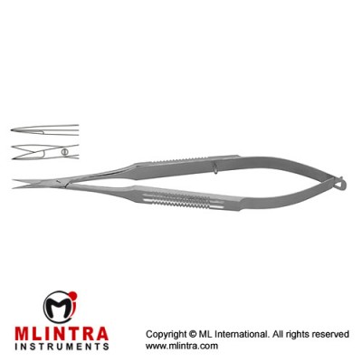 Micro Scissor Straight - Flat Handle Stainless Steel, 21 cm - 8 1/4" Blade Size 10 mm Micro Scissor Straight - Flat Handle Stainless Steel, 21 cm - 8 1/4" Blade Size 10 mm